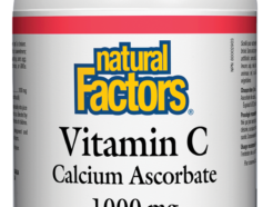 Vitamin C Calcium Ascorbate, 1000mg powder, 500 g (Natural Factors)