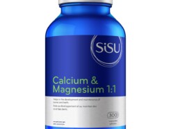 Calcium and Magnesium 1:1, 300 capsules (Sisu)
