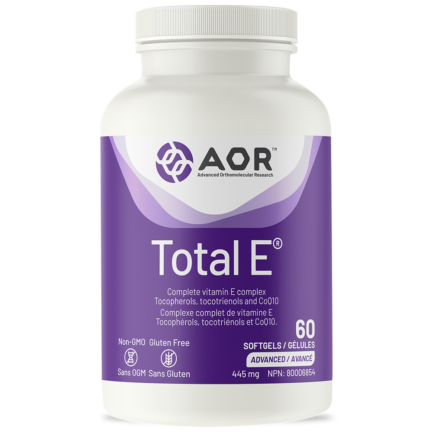 Total E, 445 mg, 60 softgels (AOR)