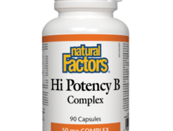 Hi Potency B Complex, 90 capsules (Natural Factors)