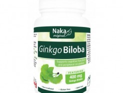 Ginkgo Biloba, 400 mg, 120 capsules (Naka)