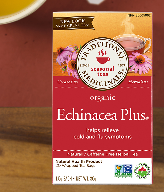 Echinacea Plus Tea, 20 teabags (Traditional Medicinals)
