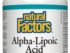 Alpha-Lipoic Acid, 100 mg, 60 capsules (Natural Factors)