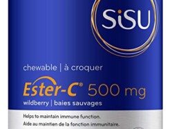 Ester-C® 500, 90 chewable tablets, natural wildberry flavour (Sisu)
