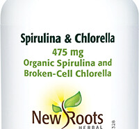 Spirulina & Chlorella, 60 caps (New Roots)