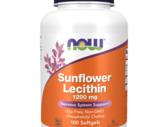 Sunflower Lecithin 1200 mg, 100 softgels (Now)