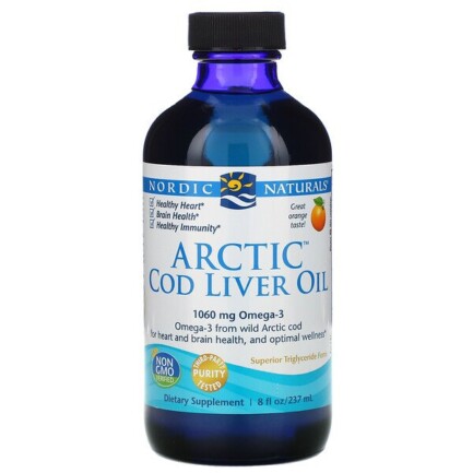 Arctic Cod liver oil, 237 ml (Nordic Naturals)