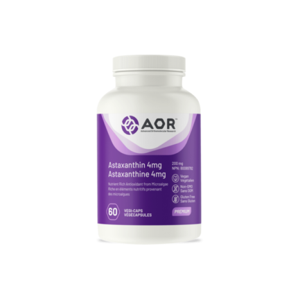 Astaxanthin 4 mg, 60 vegi-caps (AOR)