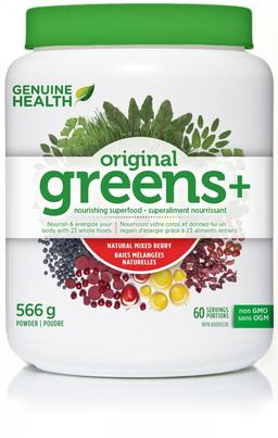 Greens+ Natural Mixed Berry Superfood, 566g (Genuine Health)