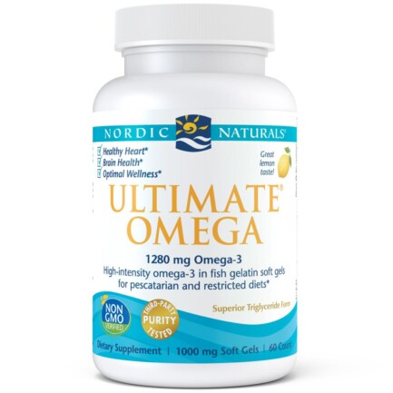 Ultimate Omega 1000 mg, 60 softgels (Nordic Naturals)