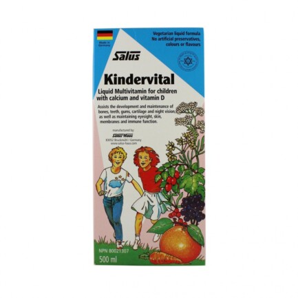 Kindervital liquid Multivitamin for Kids, 250 ml (Flora)