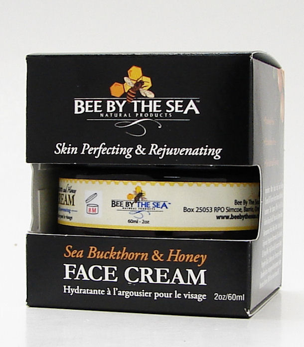 sea buckthorn and honey face cream - A Miracle of Nature, 60 ml (bee by the sea)