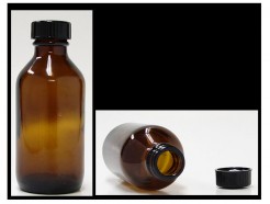 100 ml amber bottle with cap (alypsis)