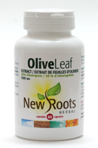 Olive Leaf Extract, 500 mg, 60 vcaps (New Roots)