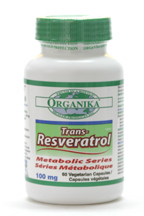 Trans-Resveratrol, 100 mg, 60 vcaps (Organika)