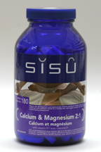 Calcium and Magnesium 2:1, 180 tablets (Sisu)