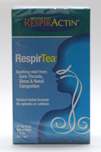 breathe easy respirActin RespirTea, 16 tea bags (Sun Force International Products, Inc.)