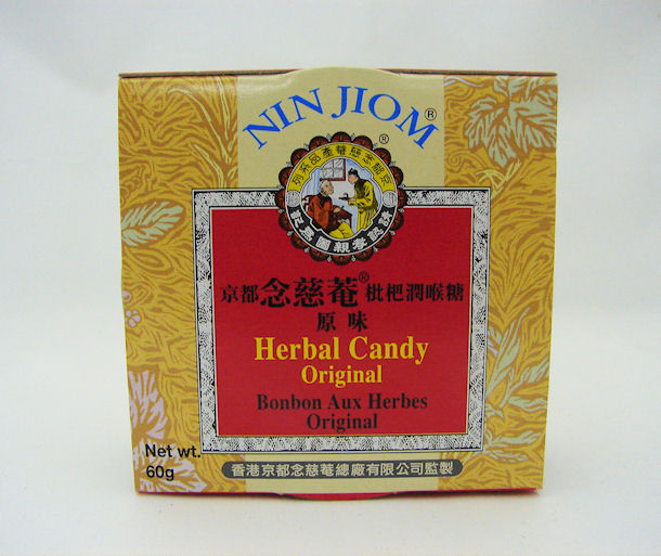 Nin Jiom Herbal Candy (original) 60g (Nin Jiom)