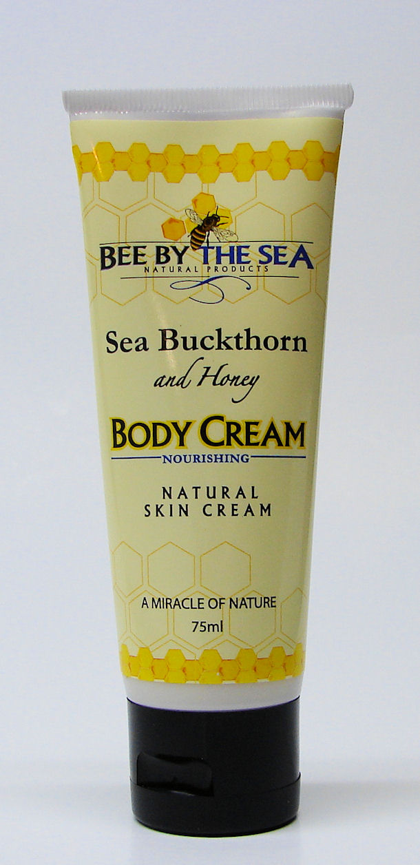 Sea buckthorn and honey body cream - A Miracle of Nature, 75ml (Bee by the Sea)