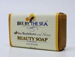 Sea buckthorn and honey beauty soap, nourishing, 120ml (Bee by the Sea)