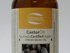 Ayurvedic certified organic Castor oil, fresh bean, 250 ml  (St. Francis))