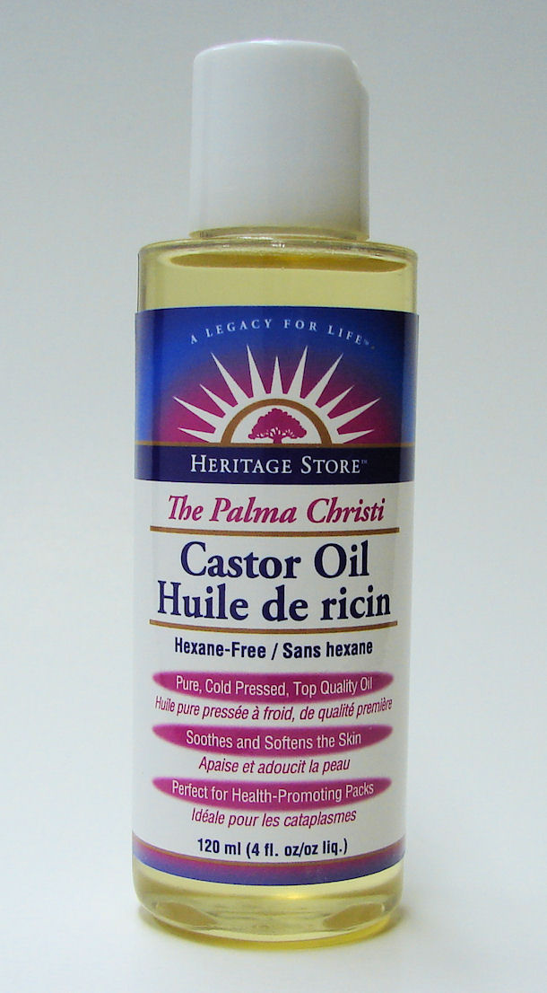 palma christi castor oil, 120 ml (heritage store)