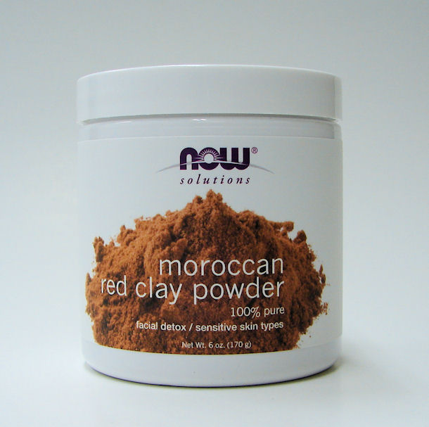 moroccan red clay powder, 170g (now)