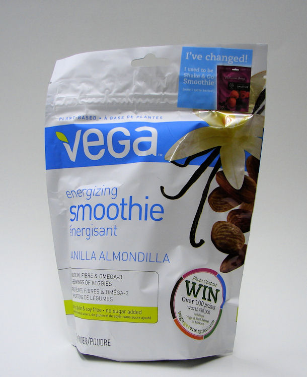 vega energizing smoothie, vanilla almondilla, 276g