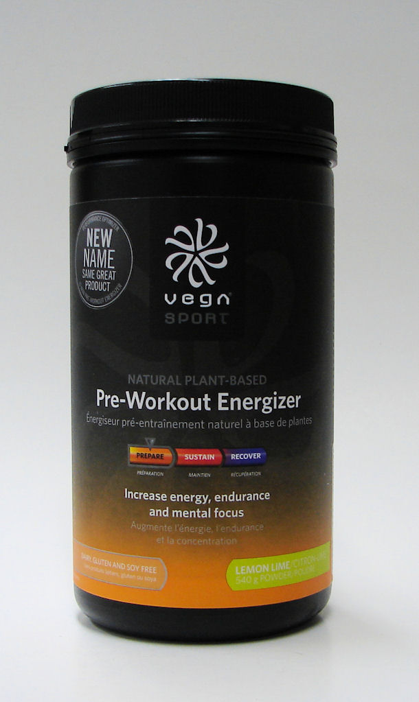 Pre-workout energizer, lemon lime, 540g (Vega)