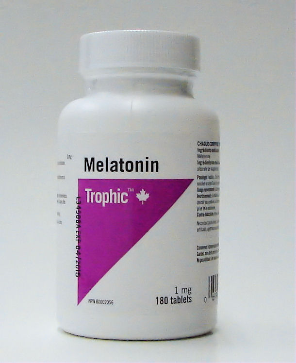 Melatonin 1 mg, 180 tabs (Trophic)
