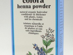 apricot gold henna powder, natural organic hair color, 60 g (colora)