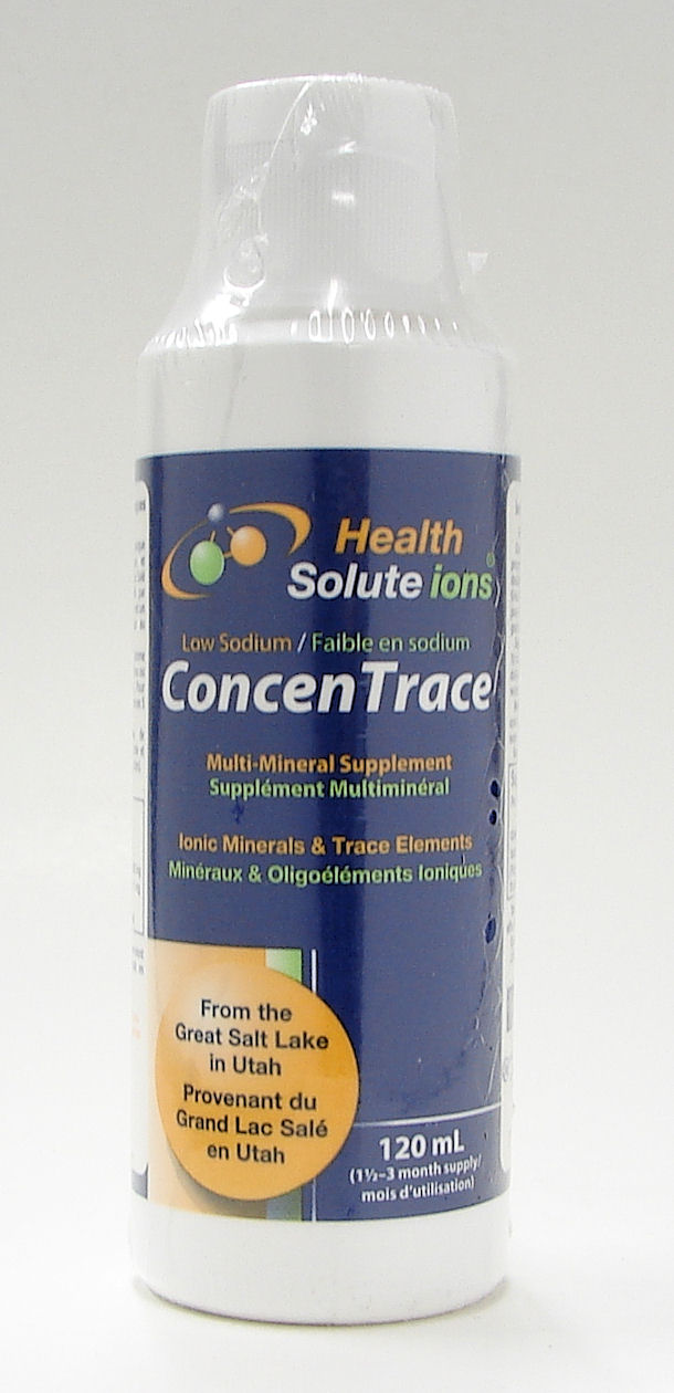 concenTrace Minerals, ionic minerals and trace elements, 120 ml (mineral resources international)