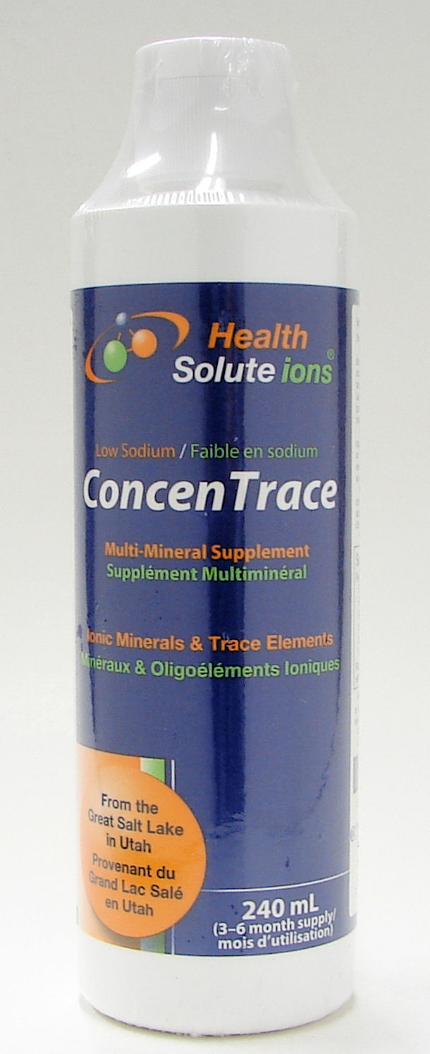 concenTrace Minerals, ionic minerals and trace elements, 240 ml (mineral resources international)