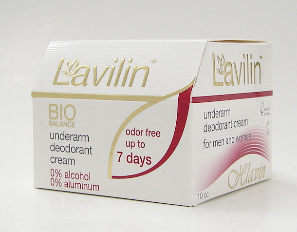 Lavilin Bio underarm deodorant cream for men and women, 10cc (hlavlin industries)
