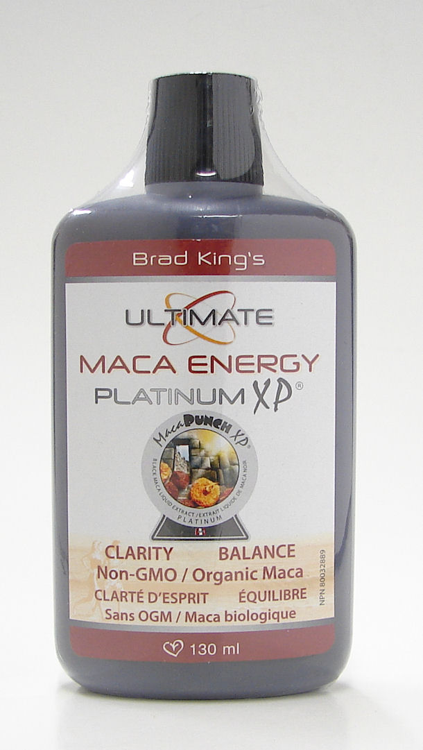 Ultimate Maca Energy Platinum XP, 130 ml (Brad King)