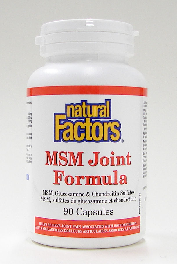 MSM Joint formula, 90 caps (Natural Factors)