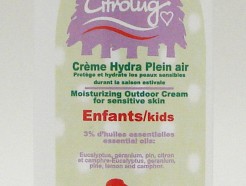 citrobug mosquito repellent moisturizing outdoor cream for sensitive skin and for kids, 120 ml (heloise laboratoire)