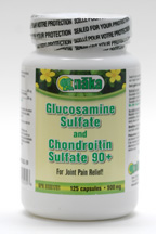 Glucosamine Sulfate & Chondroitin, 900 mg, 125 caps (Naka)