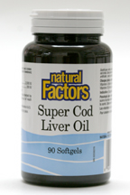 Super Cod Liver Oil, 90 softgels  (Natural Factors)