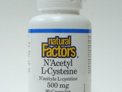 N’Acetyl L-Cysteine, 500 mg, 90 capsules (Natural Factors)