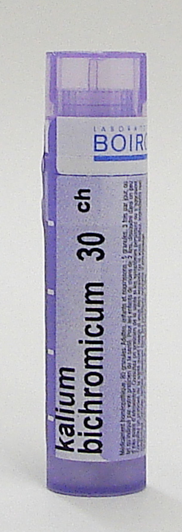 kalium bichromicum 30ch sublingual pellets (boiron)