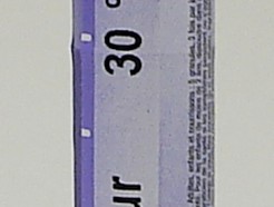 Sulfur, 30ch sublingual pellets (Boiron)