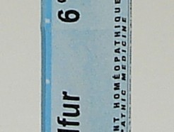 Sulfur, 6ch sublingual pellets (Boiron)