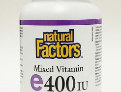 Mixed Vitamin E 400 IU, 180 softgels, Natural Source (Natural Factors)