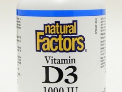 Vitamin D3, 1000 IU, 360 softgels  (Natural Factors)