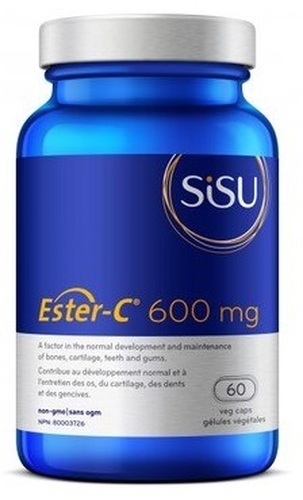 Ester-C® 600, 60 vegicaps (Sisu)