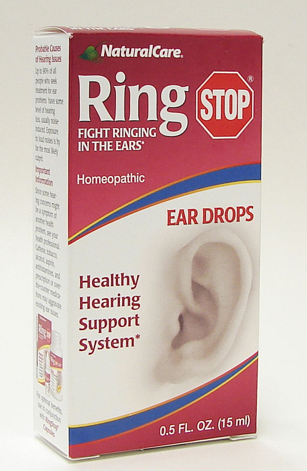 ring Stop, homeopathic ear drops to fight ringing in the ears, 15 ml (naturalCare)