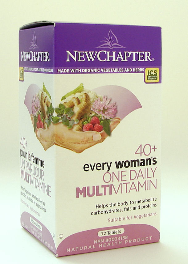 Every Woman’s One Daily 40+ Multivitamin, 72 tabs (new chapter)