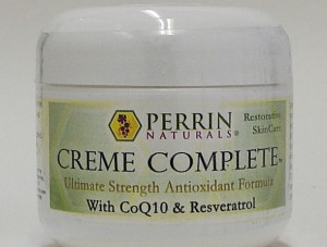 Creme Complete with CoQ10 & Resveratrol, 2 fl oz (Perrin Naturals)