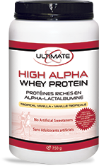 Ultimate High-Alpha Whey Protein – Tropical Vanilla 230g